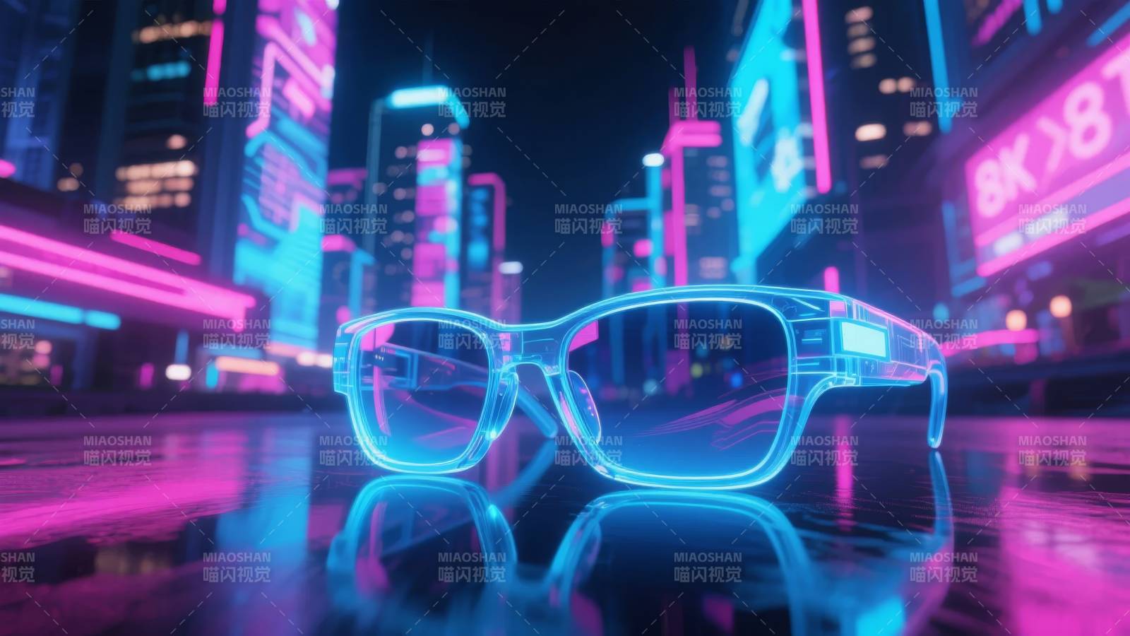 霓虹都市眼镜图片