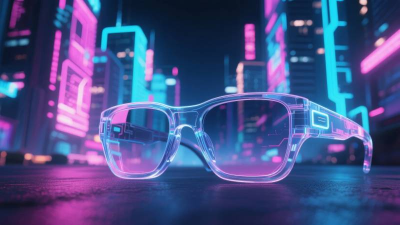 未来智能眼镜图片