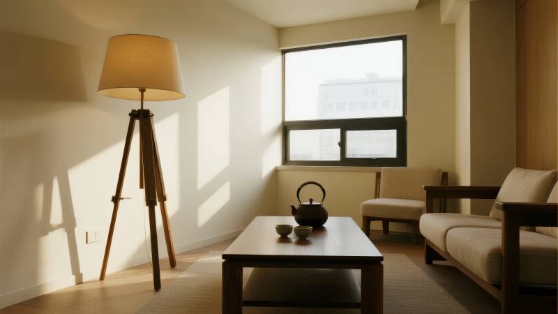 日式简约客厅图片