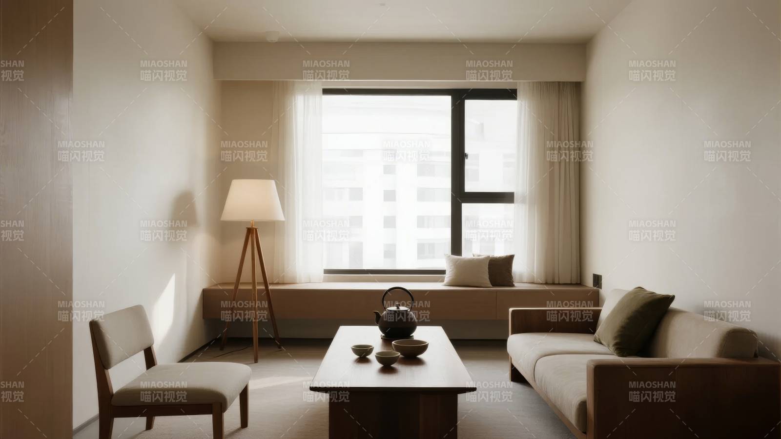 简约客厅茶歇时光图片