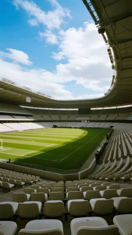 空旷体育场图片