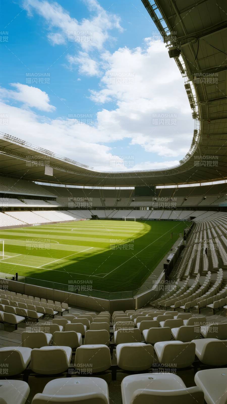 空旷体育场图片