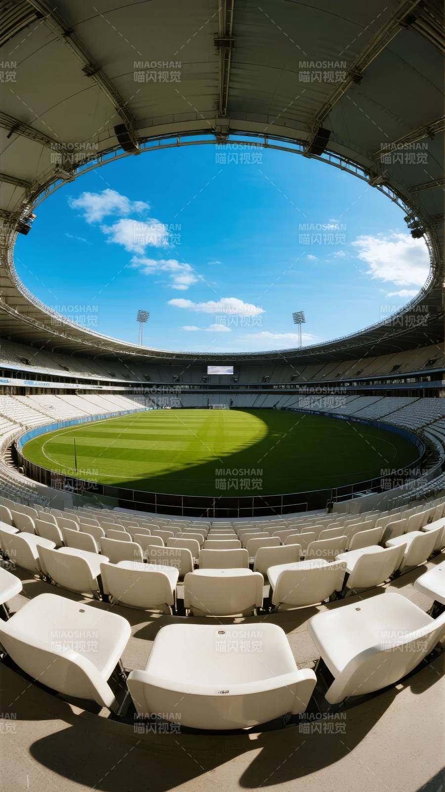 空旷体育场图片