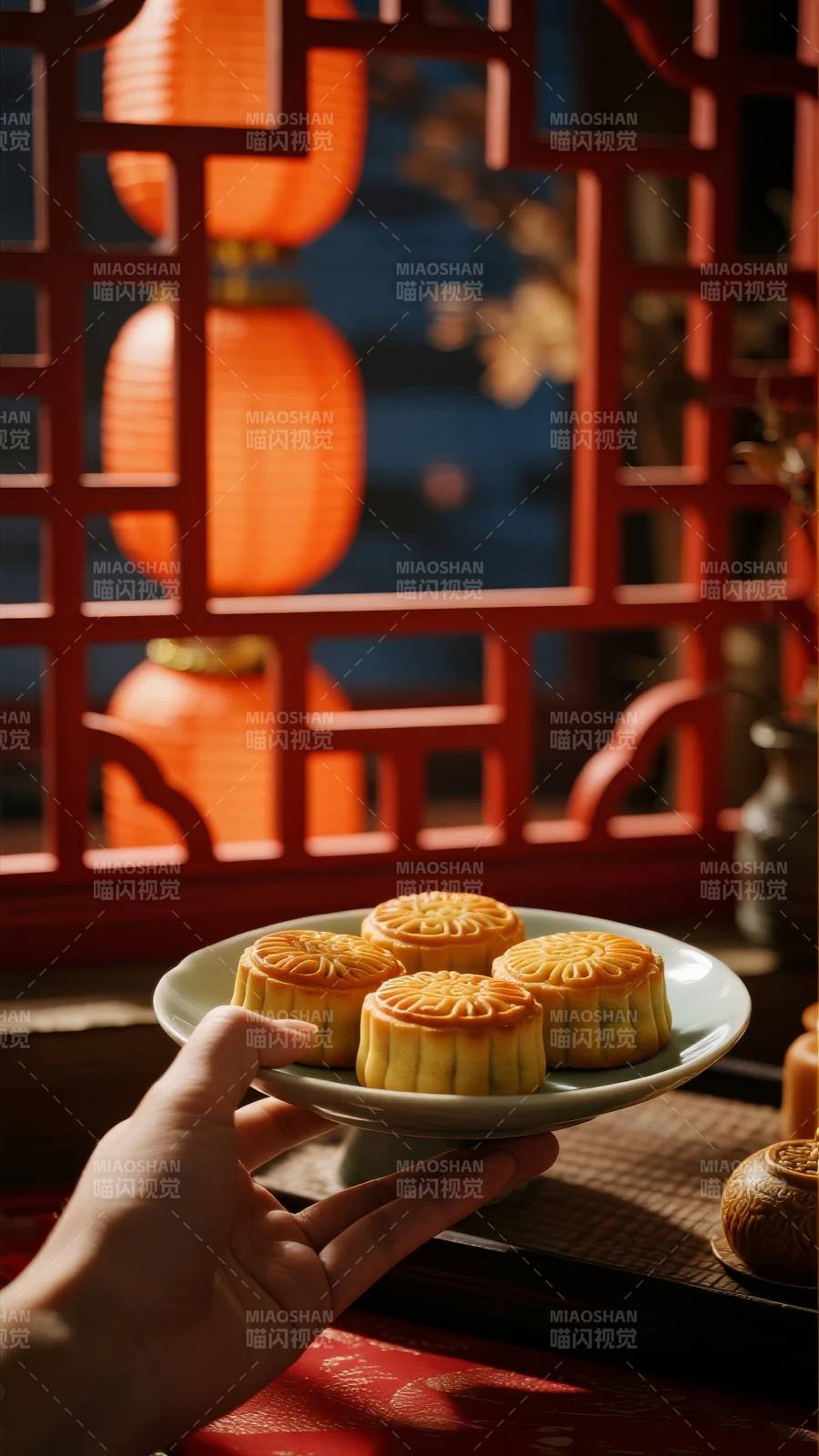 中秋月餅 團圓時節图片