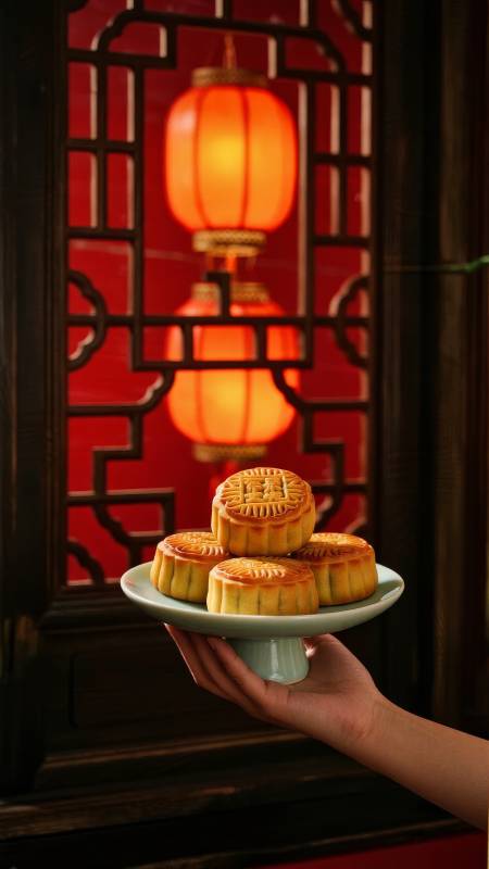 中秋月饼 团圆佳节图片