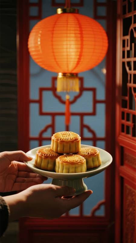 中秋月饼 团圆美满图片