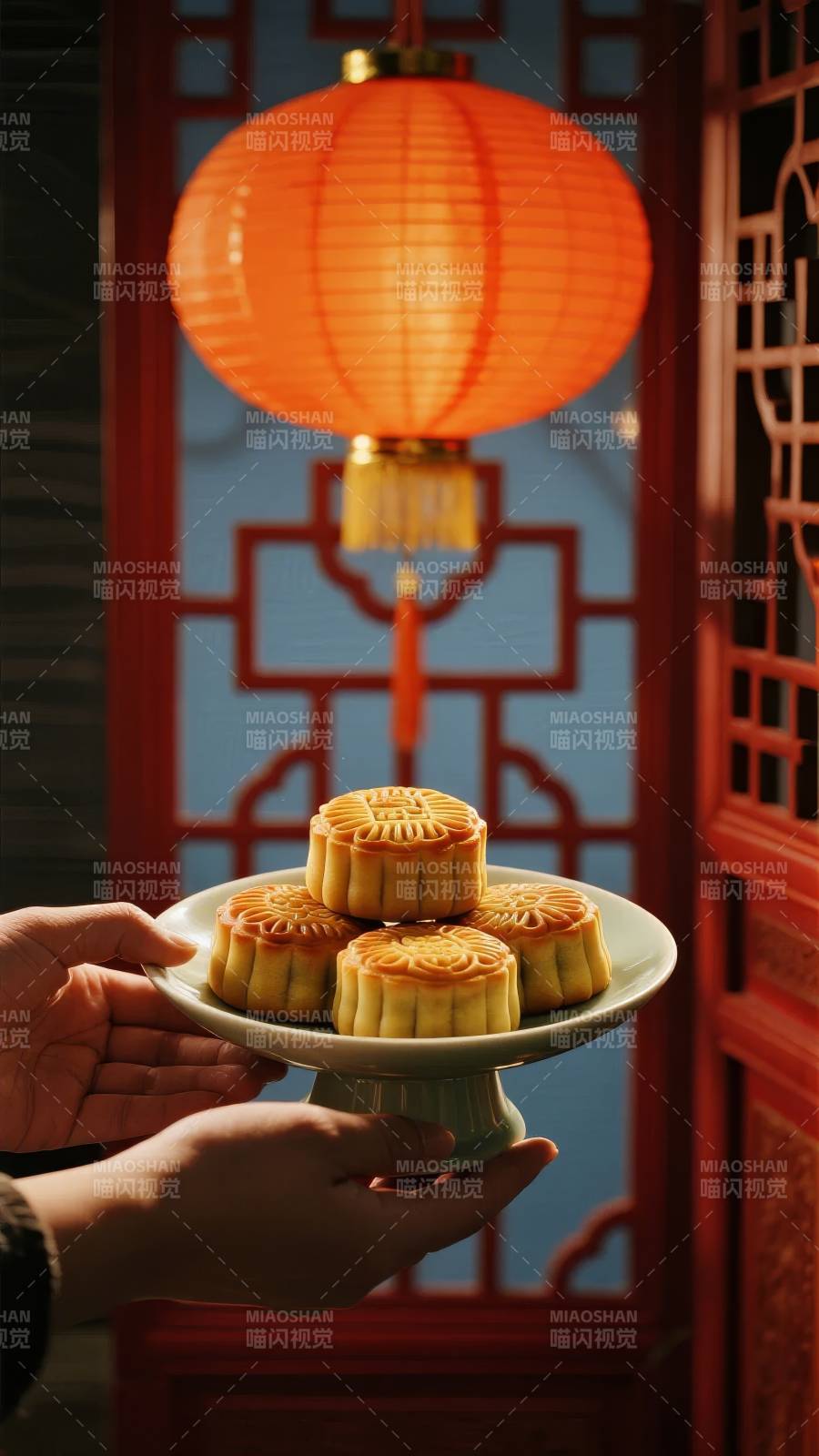 中秋月饼 团圆美满图片