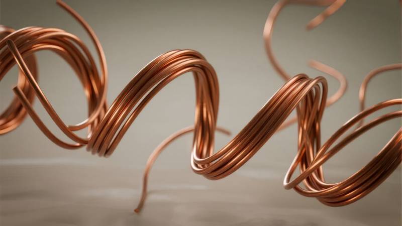 铜线螺旋艺术图片