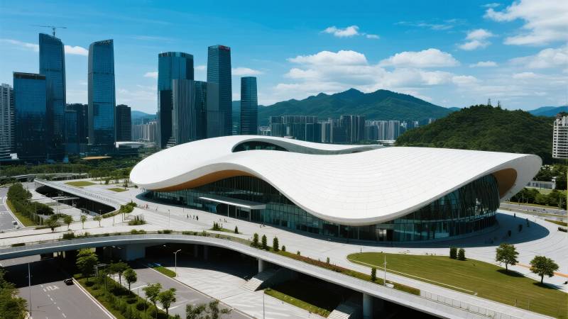 现代建筑与城市景观图片