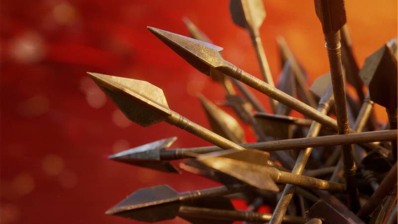 箭矢林立 锋芒毕露图片