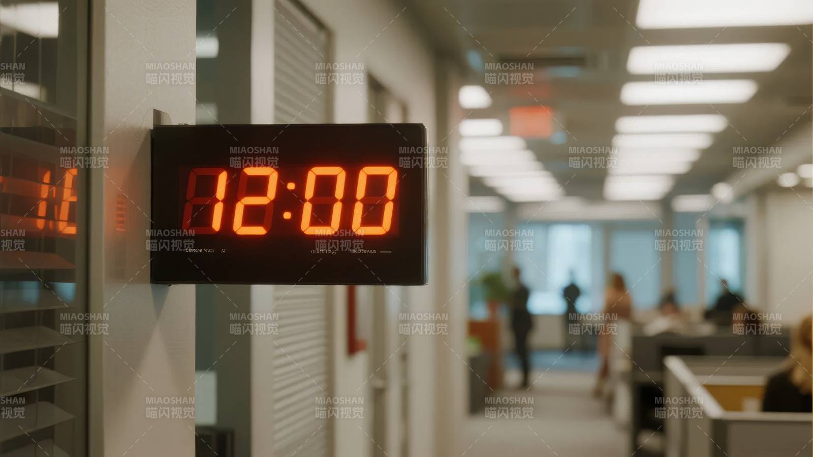 办公室电子钟显示图片