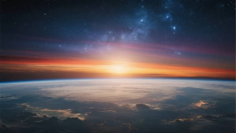 日出地球美景图片