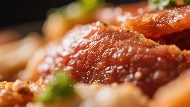 香煎鸭胸肉图片