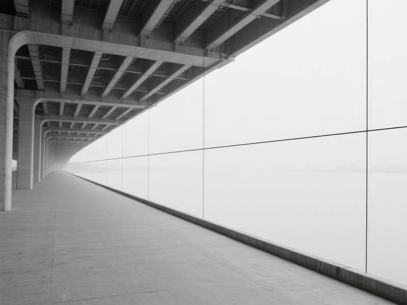 现代建筑长廊图片