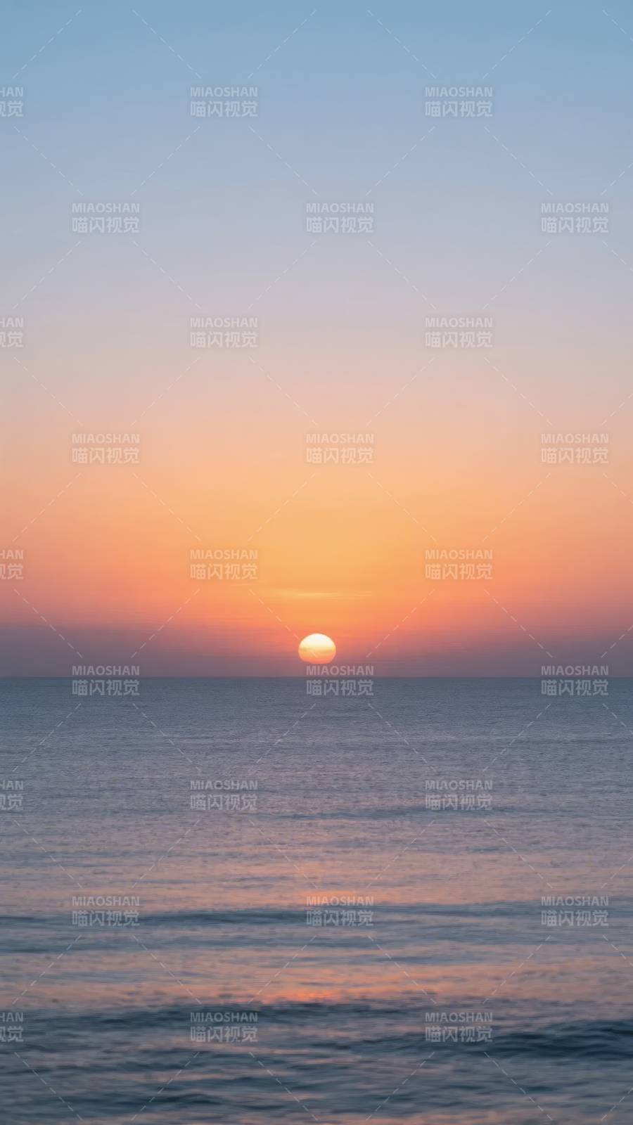 海上日落美景图片