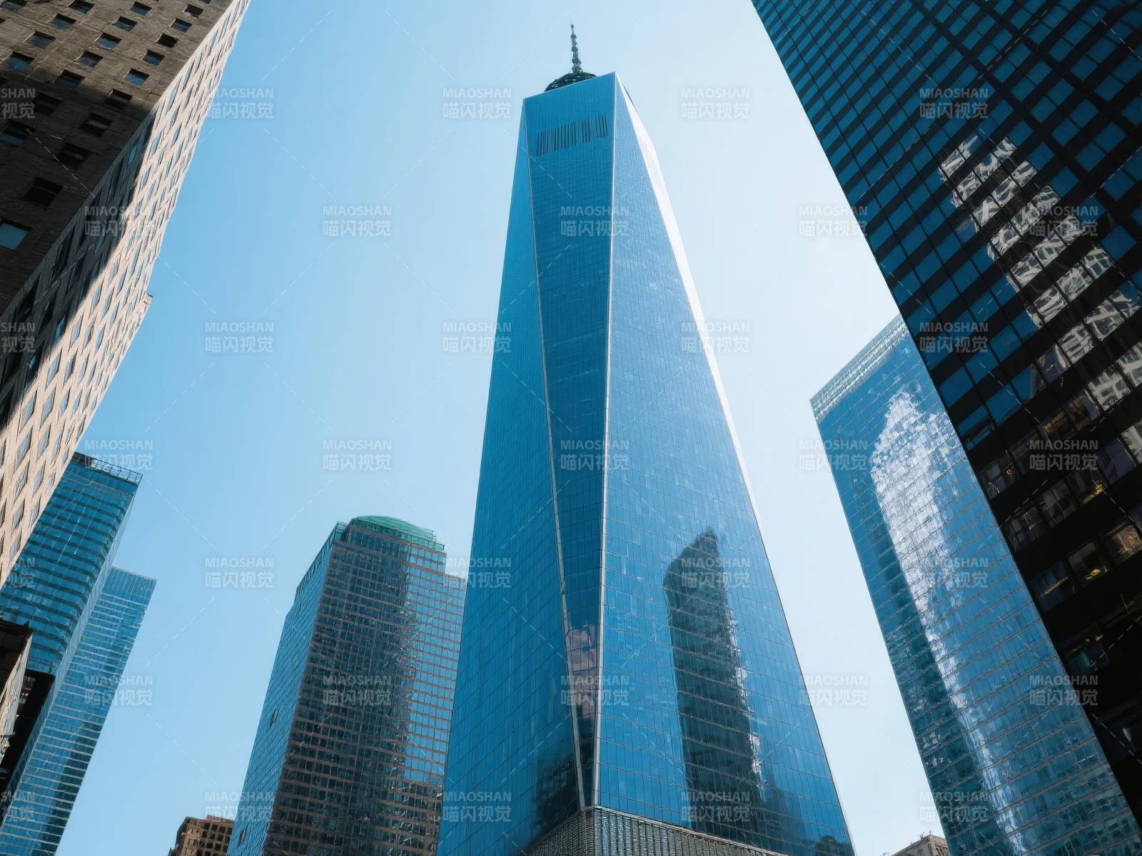纽约世贸中心大厦图片
