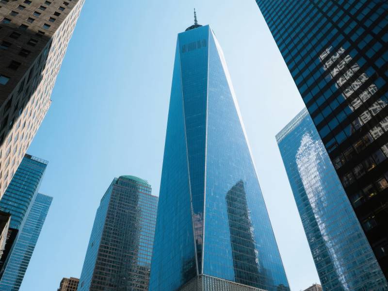 纽约世贸中心大厦图片