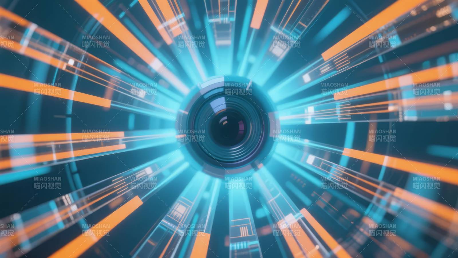 未来科技隧道图片