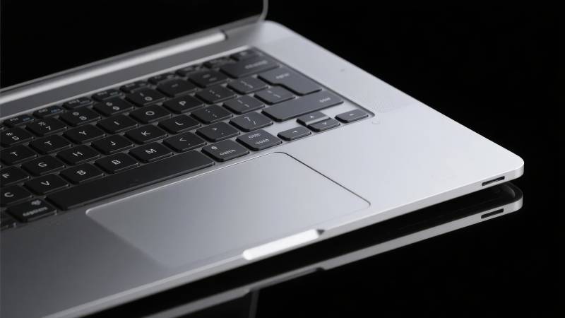 笔记本电脑特写图片