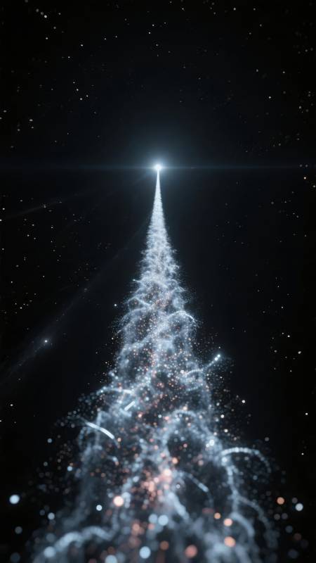 星河圣诞树图片