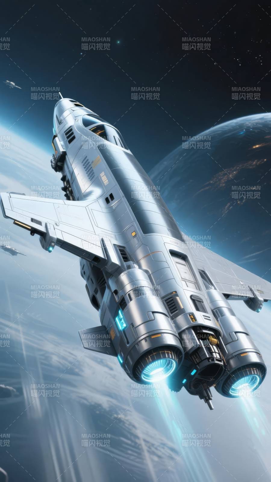 星际战舰翱翔图片