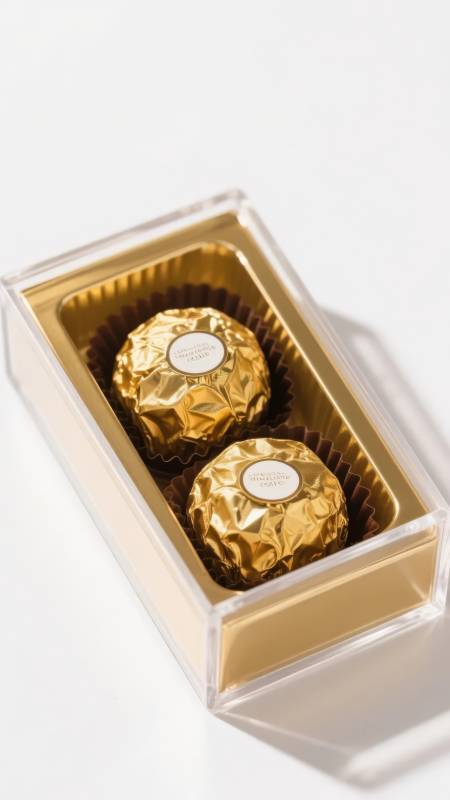 金色巧克力礼盒图片
