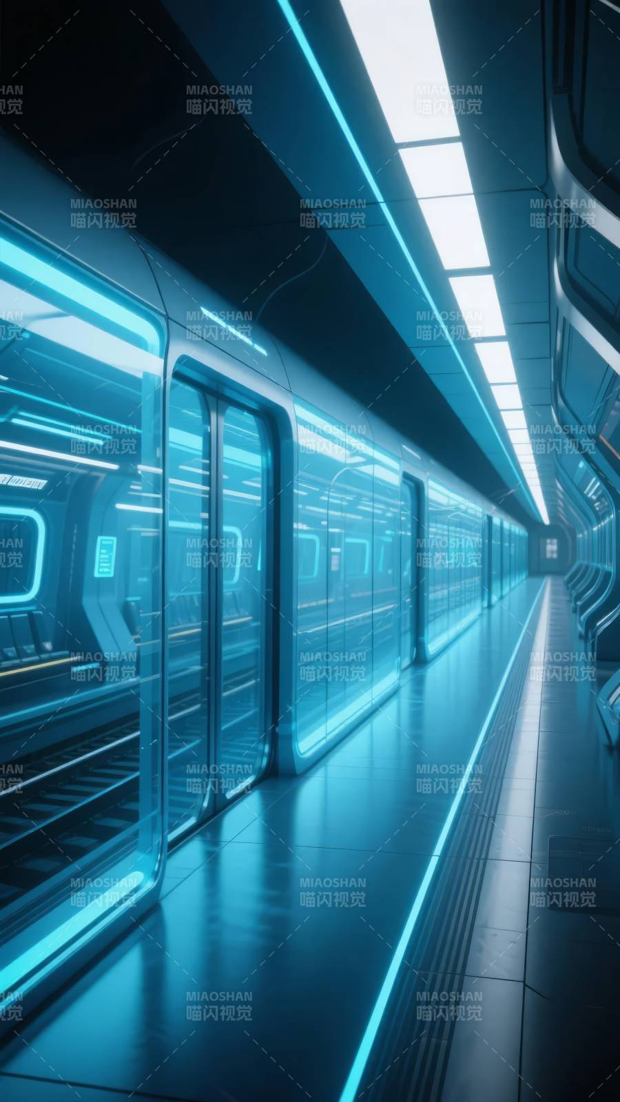 未来地铁站图片