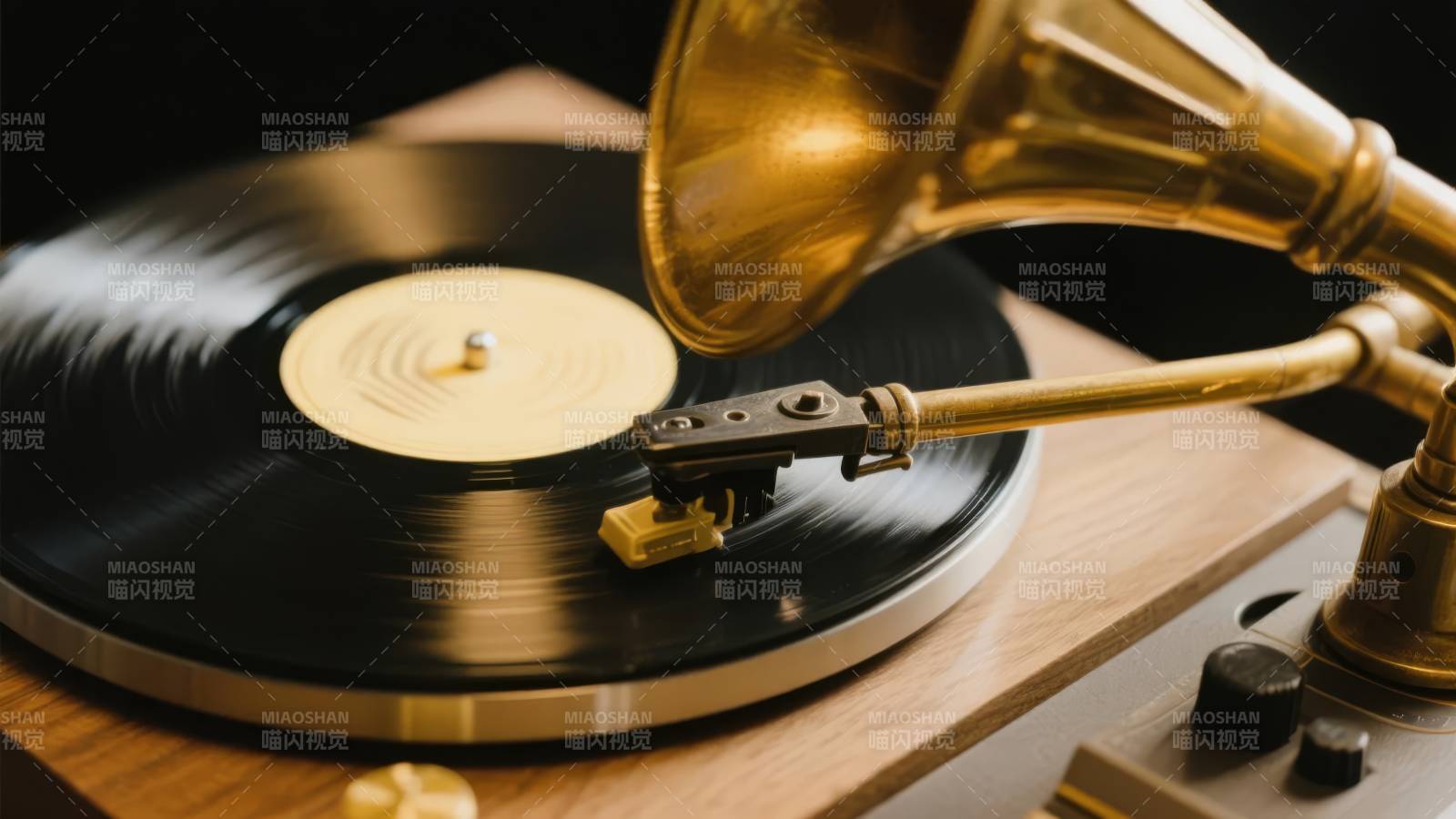 黑胶唱片播放器图片