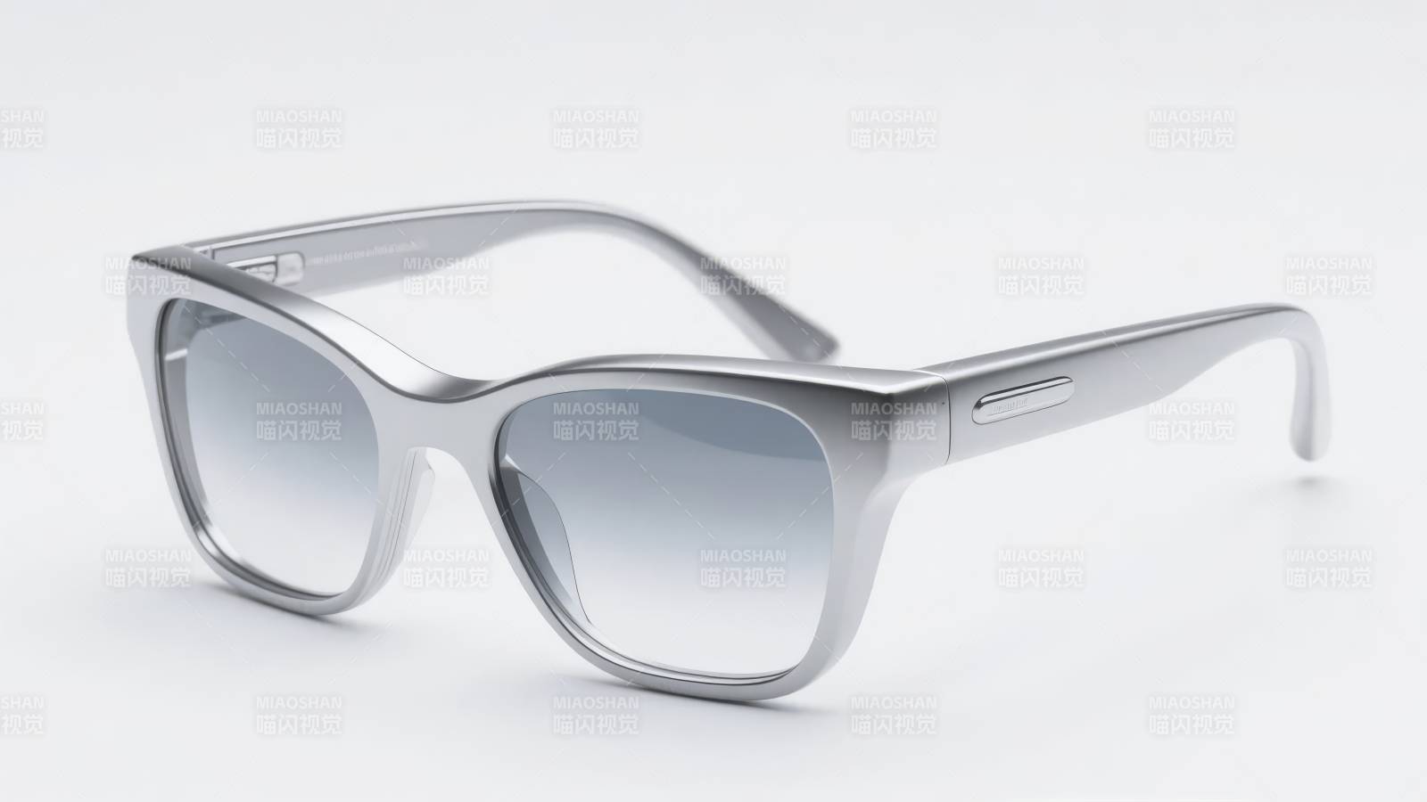 时尚银色太阳镜图片