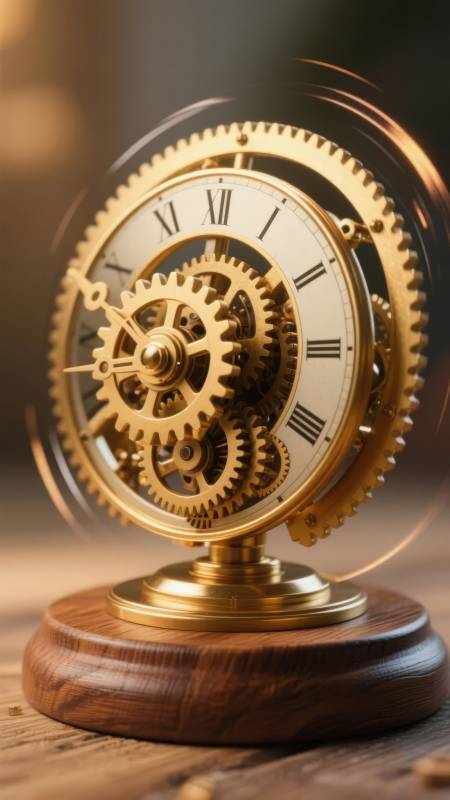 机械钟表艺术图片