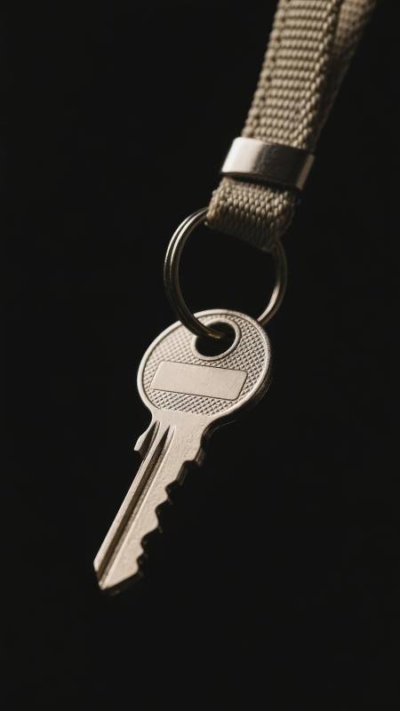 钥匙与挂绳图片