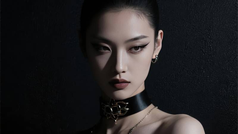 暗夜魅影 冷艳之美图片