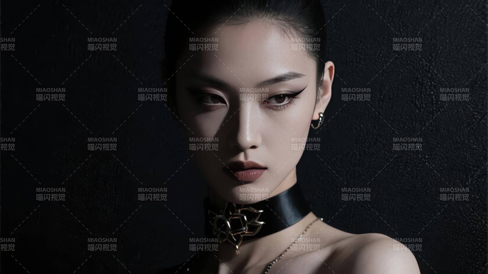 暗夜魅影 冷艳之美图片