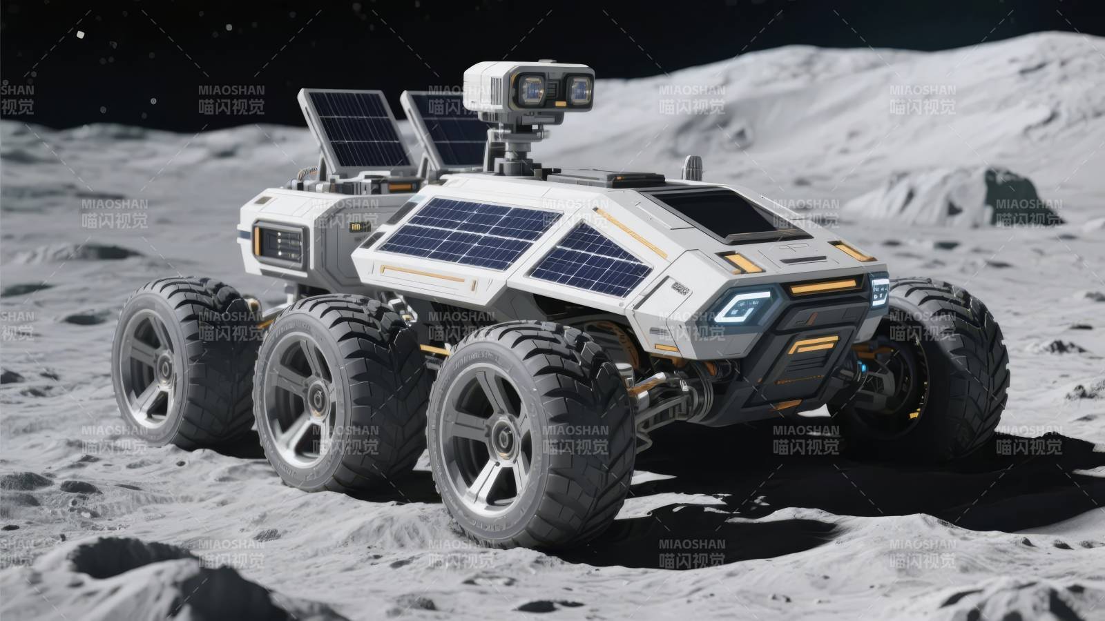 月球探测车图片