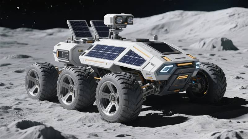 月球探测车图片