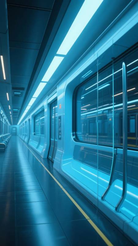 未来地铁站图片