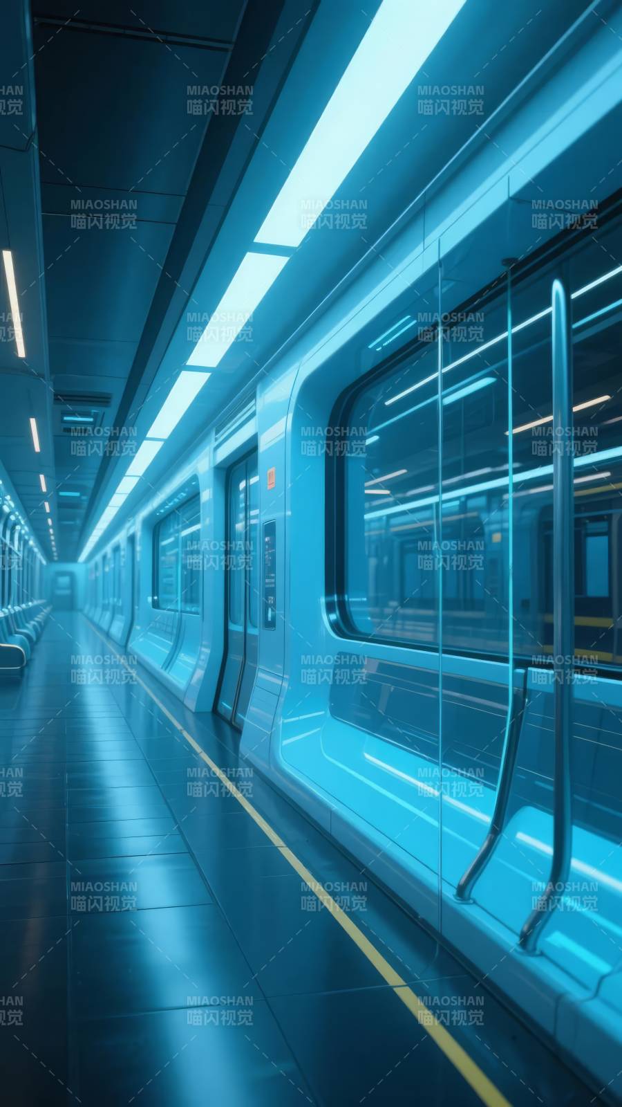 未来地铁站图片