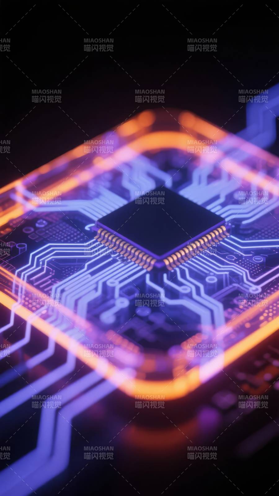 未来芯片科技图片