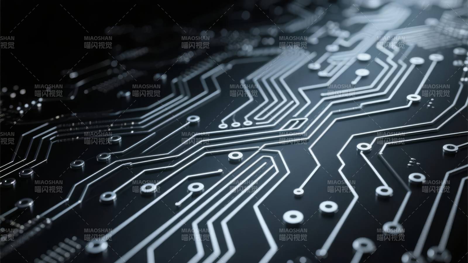 电路板特写图片