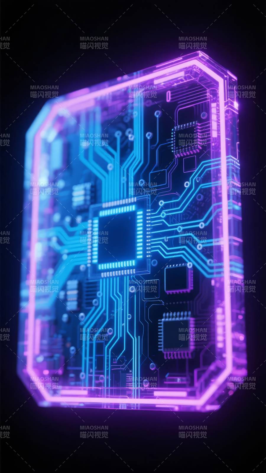 未来芯片科技图片