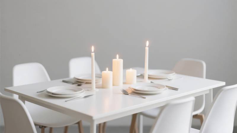 烛光晚餐布置图片