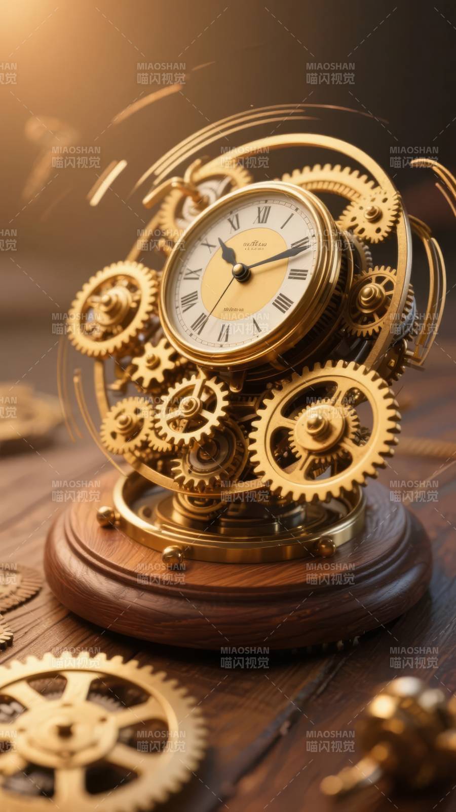 机械钟表艺术图片