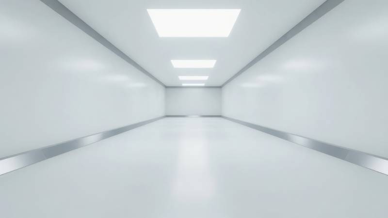 简洁现代走廊图片