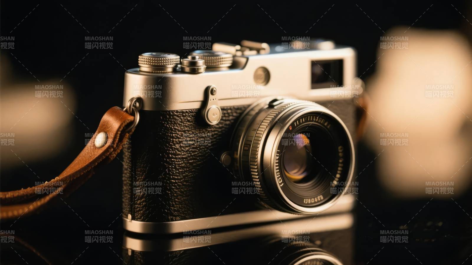 复古相机特写图片