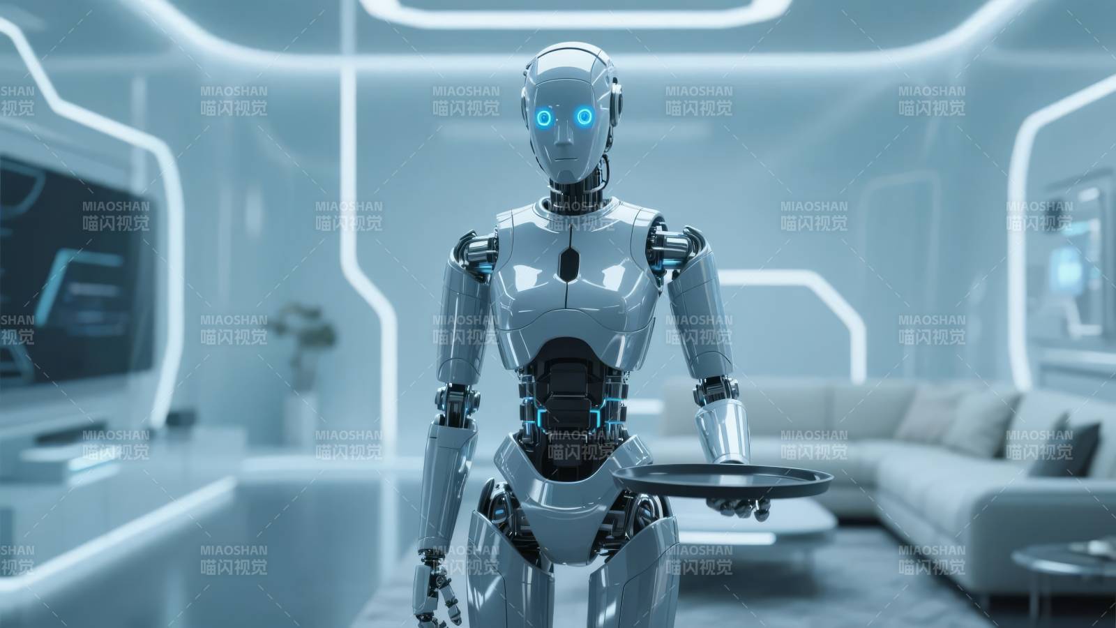 未来机器人服务图片