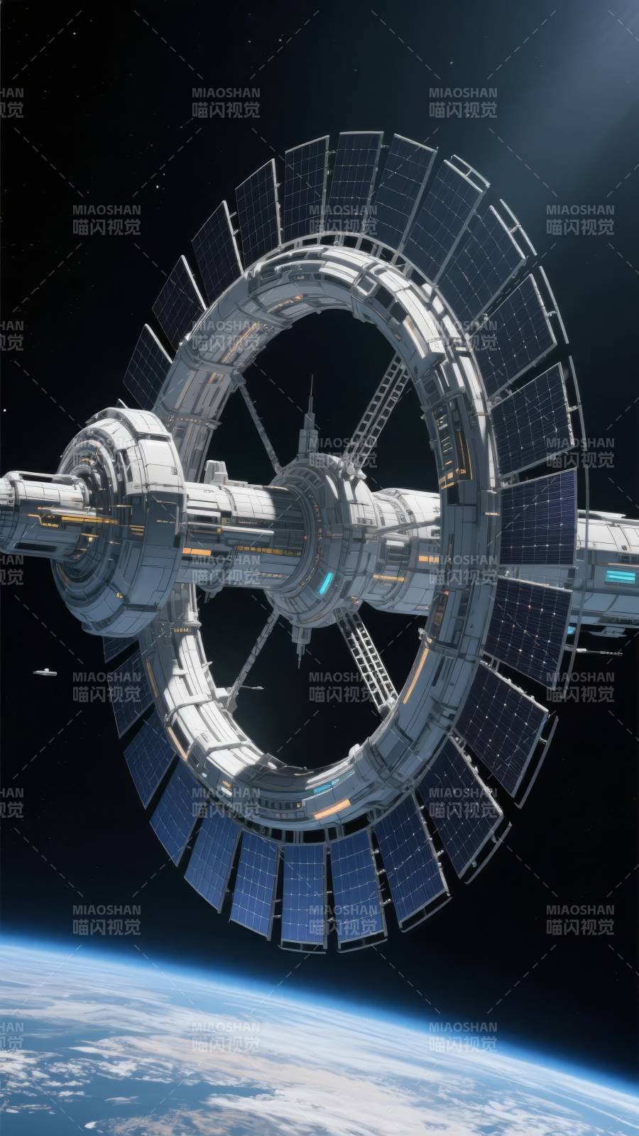 太空环形站图片