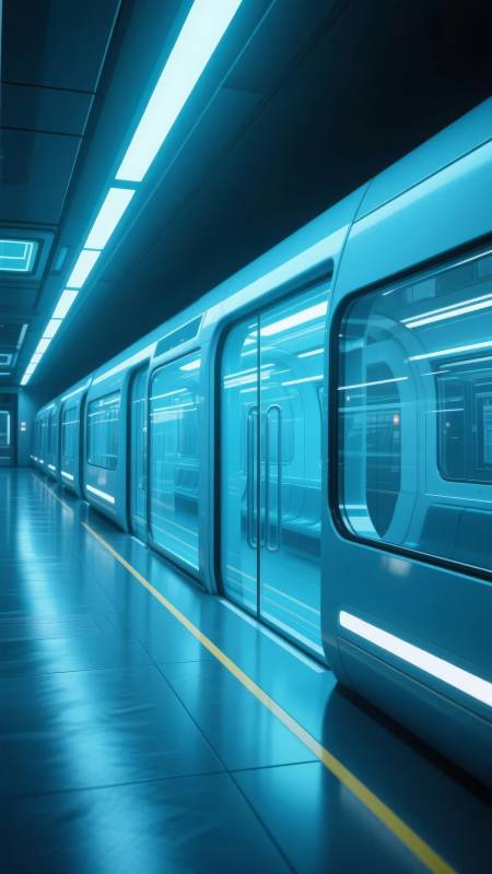 未来地铁站图片