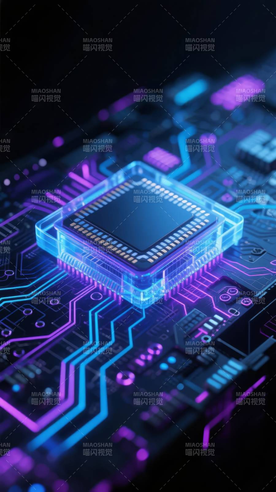 未来芯片科技图片