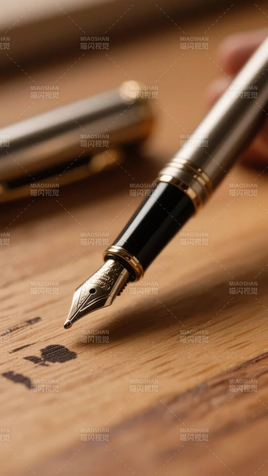 钢笔特写图片