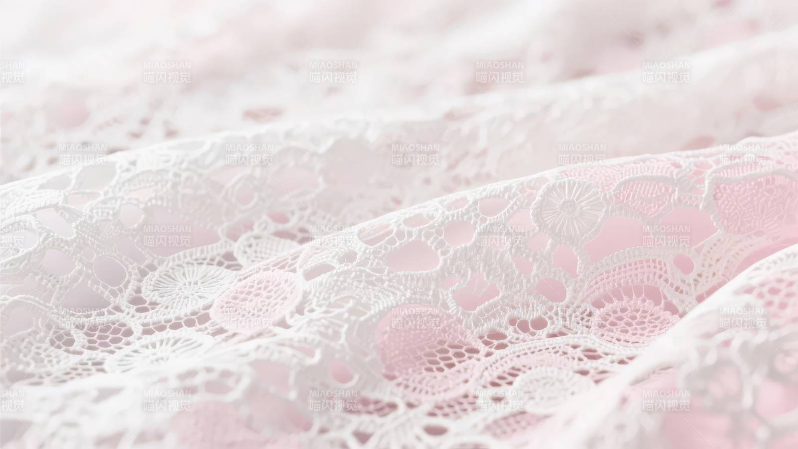 粉色蕾丝柔美细节图片
